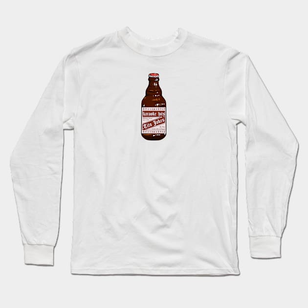 SAN MIG FILIPINO BEER TITO STICKER Long Sleeve T-Shirt by Aydapadi Studio